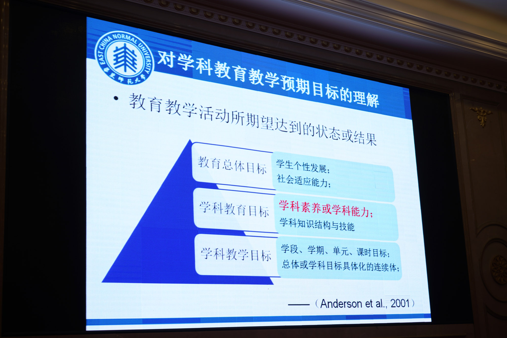 朱偉強教授授課，細致完備，非常仔細，風趣幽默。聽了朱教授的關于學科素養(yǎng)，讓我們對課程標準的理解又深入了一步。