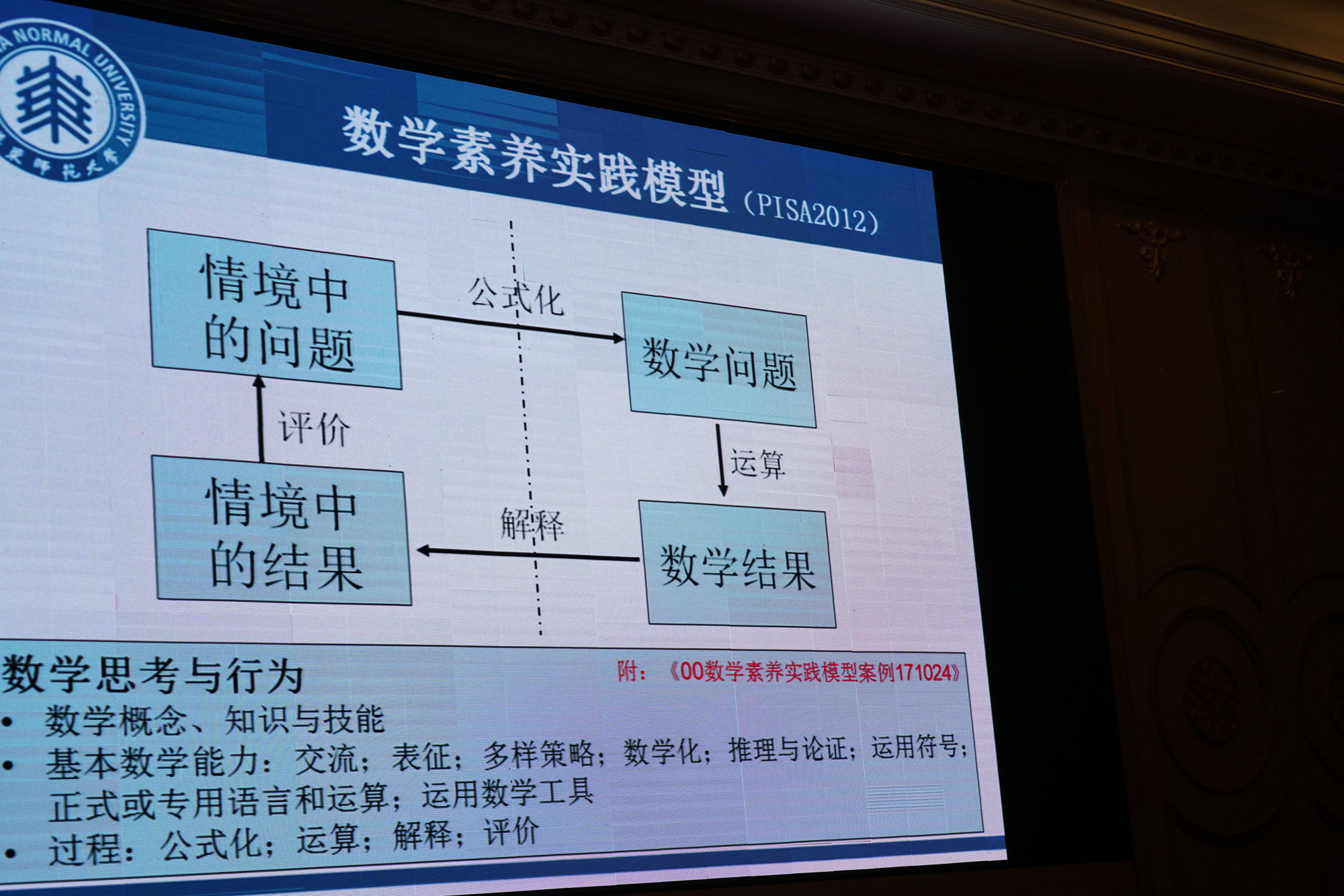 朱偉強教授授課，細致完備，非常仔細，風趣幽默。聽了朱教授的關于學科素養(yǎng)，讓我們對課程標準的理解又深入了一步。